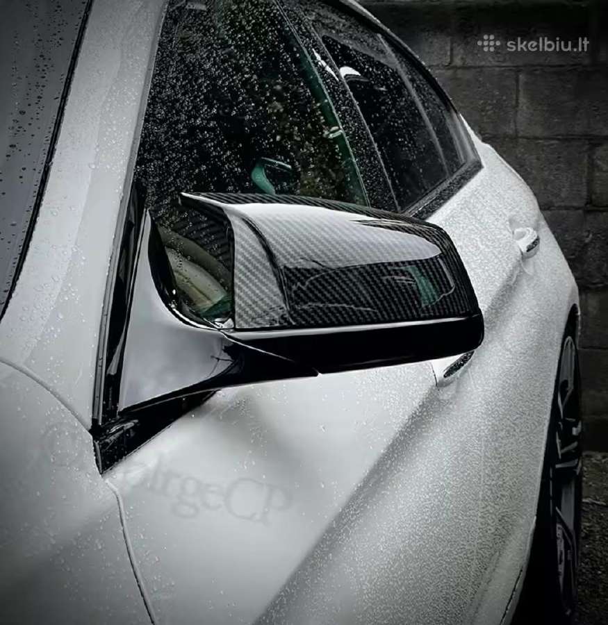 Bmw F10/11 carbon veidrodėlių dangteliai