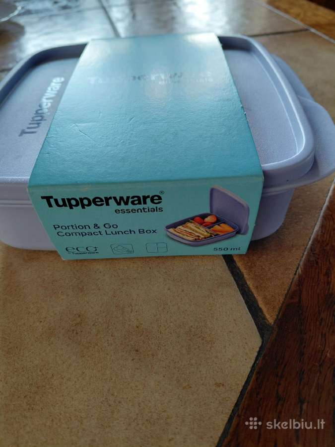 Tupperware pietų dėžutė