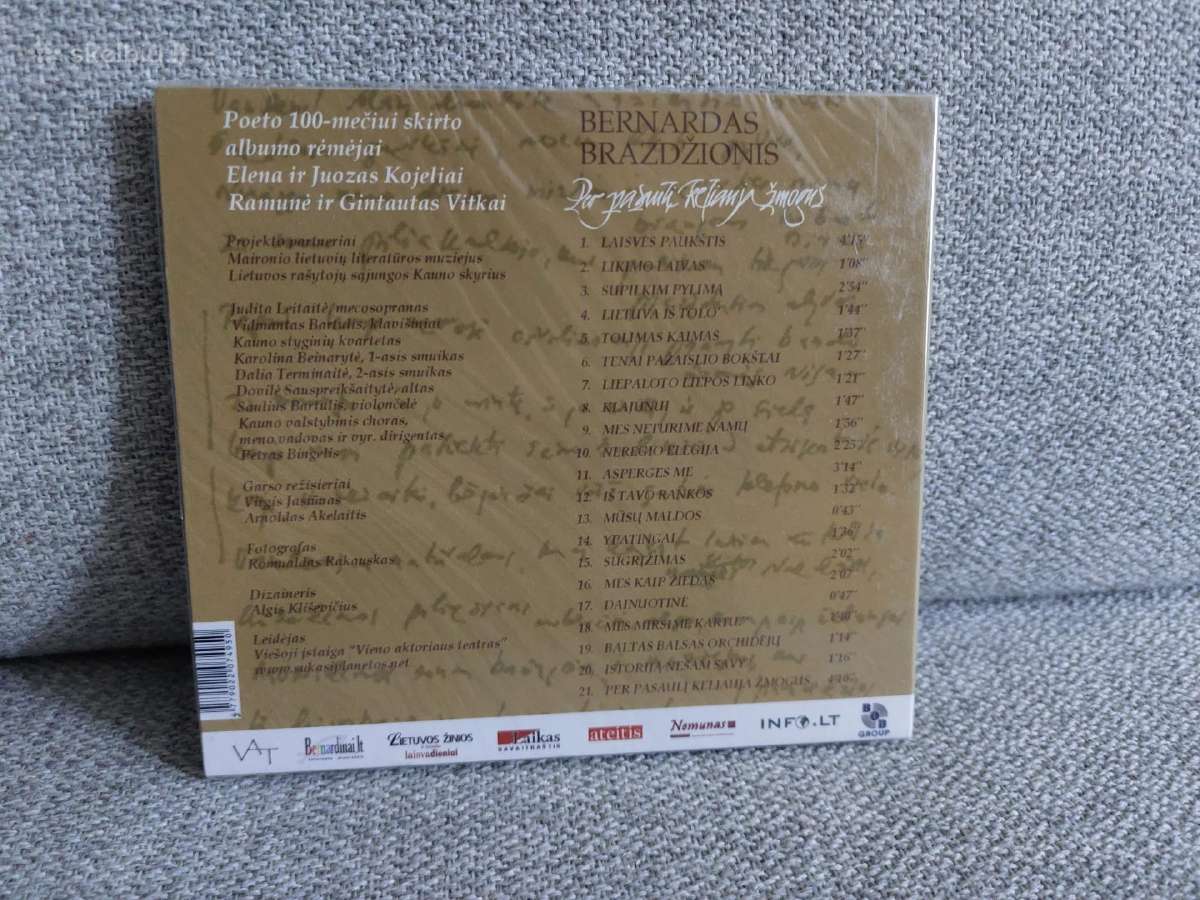 Bernardas Brazdžionis Per pasaulį keliauja žmogus - nuotraukos Nr. 2