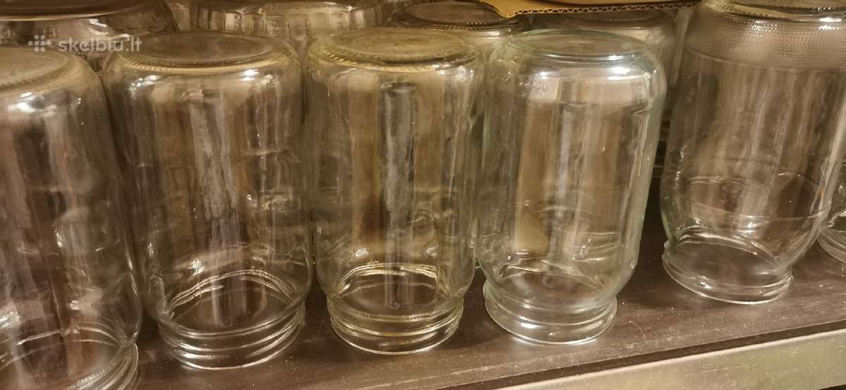 Stiklainiai 800ml ir 880ml turiu 20vnt