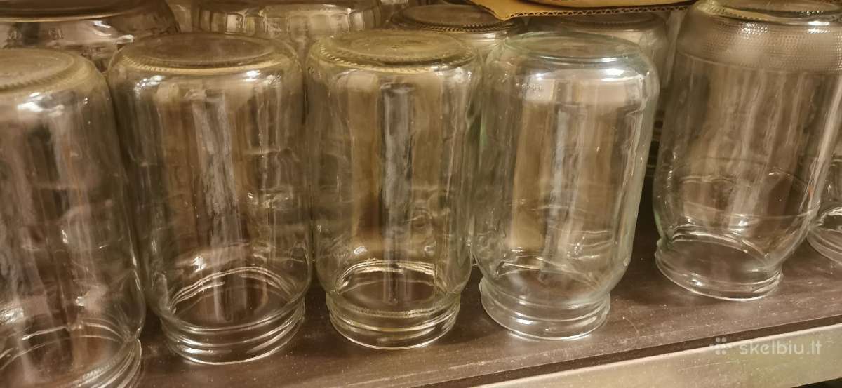 Stiklainiai 800ml ir 880ml turiu 20vnt - nuotraukos Nr. 2