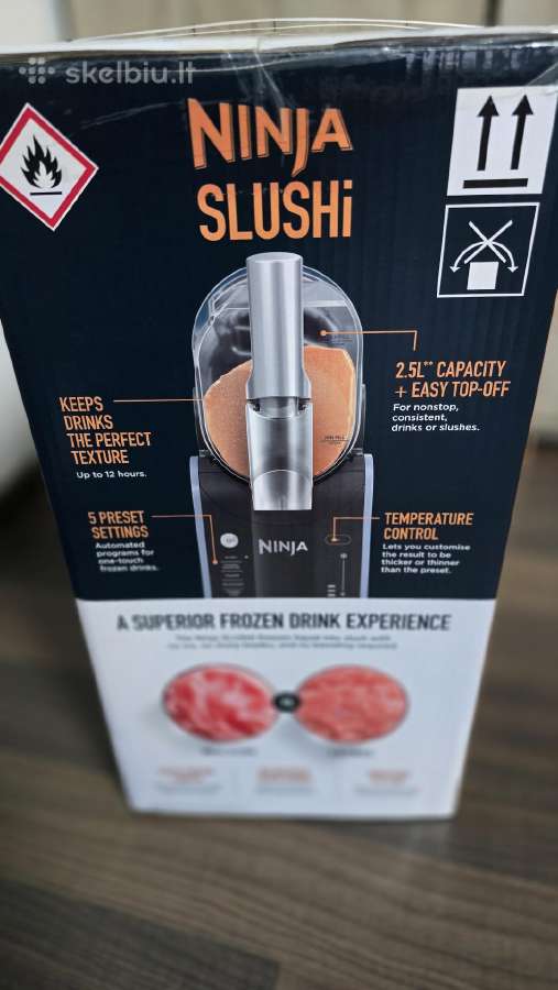 Ninja slushi šerbetu ir šalto gerimo aparatai