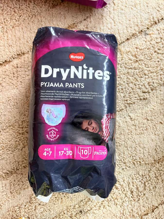 Įvairaus dydžio sauskelnės iš UK - nuotraukos Nr. 6