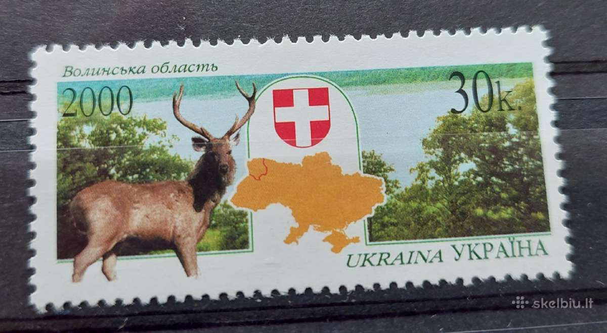 Ukraina 2000 elnias , švarus,.michel Nr.398