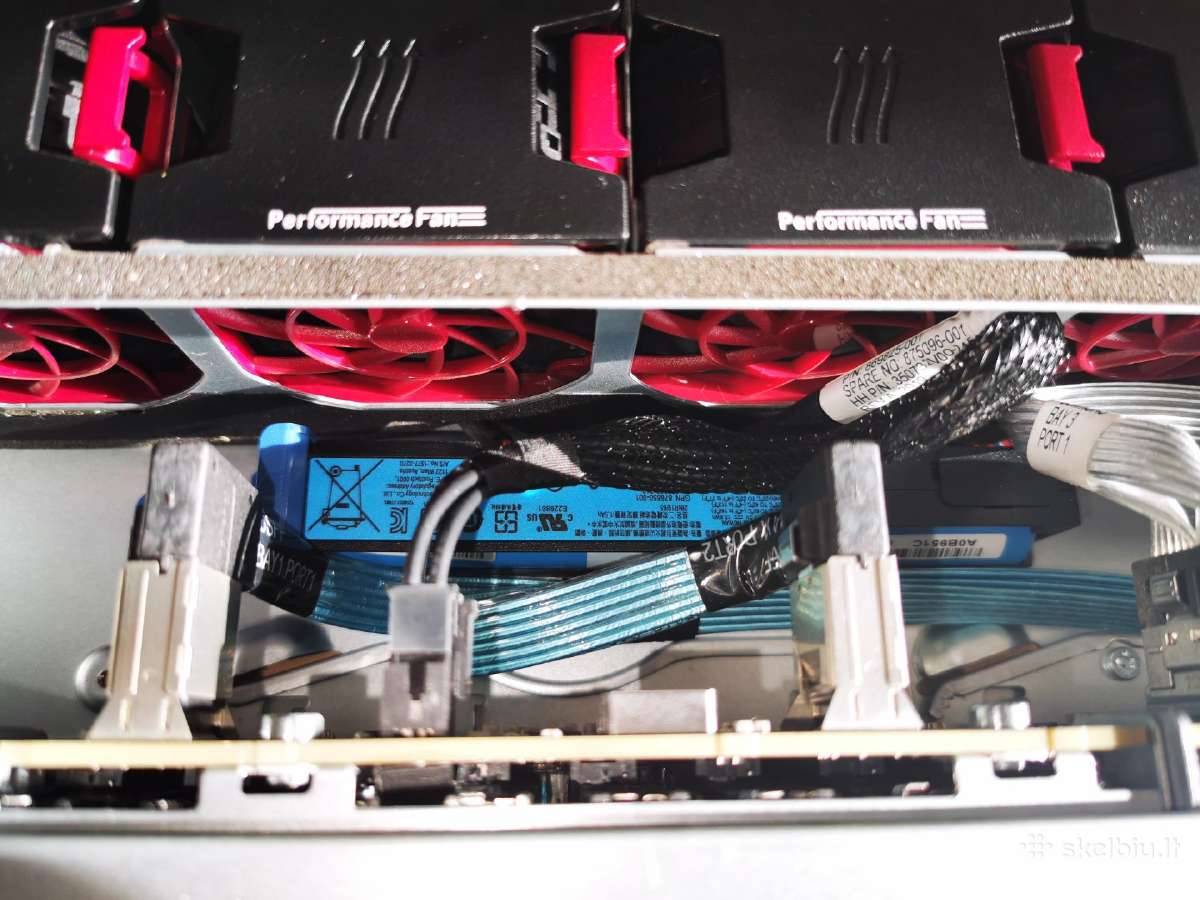 Hpe Dl380 Gen10 2x Gold 6254 8sff Sas + 8sff Nvme - nuotraukos Nr. 6