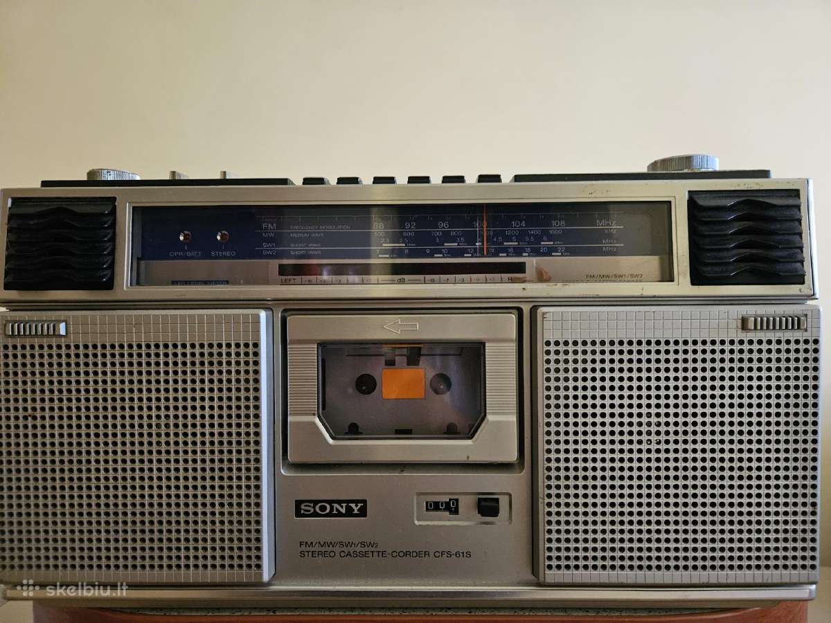 Radijo aparatas Sony