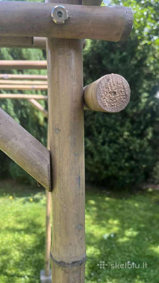 Bambukinė pergola ir bambukinės sienelės - nuotraukos Nr. 5