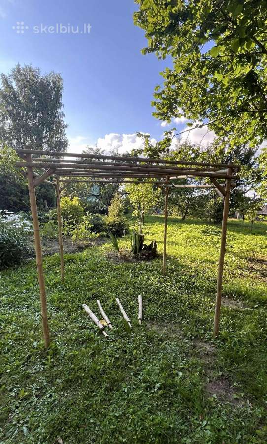 Bambukinė pergola ir bambukinės sienelės - nuotraukos Nr. 7