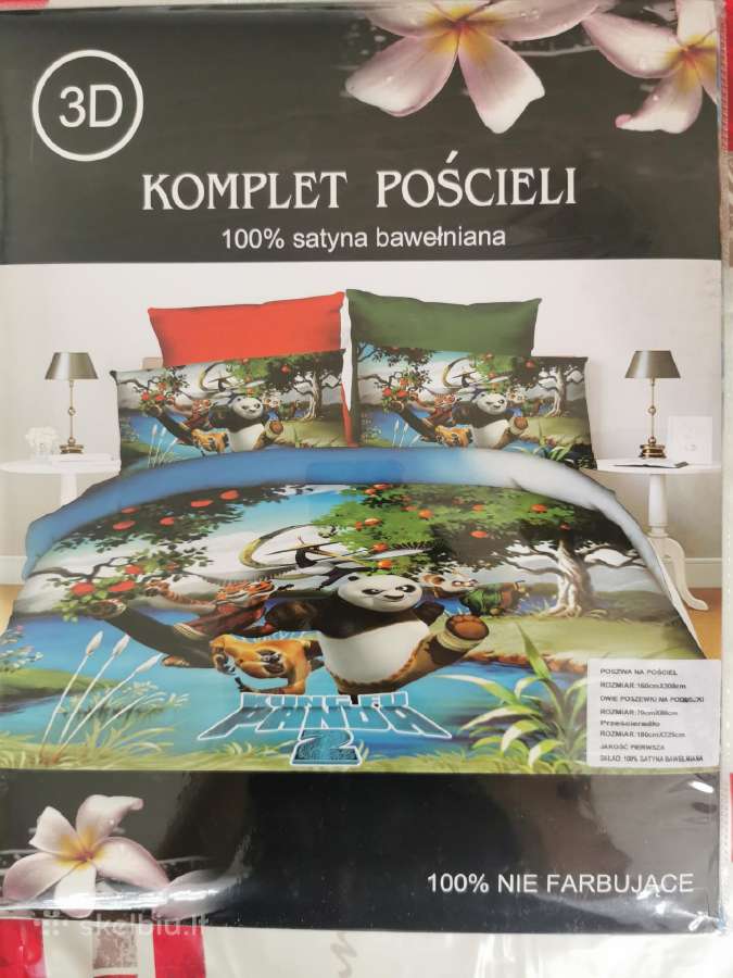 Vaikiškas patalynės komplektas 3D