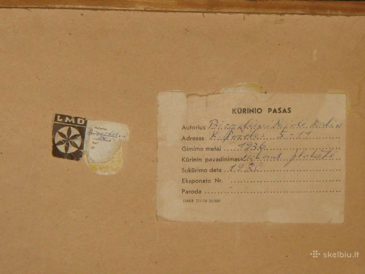 Lietuvos menas 1980 metu - nuotraukos Nr. 9