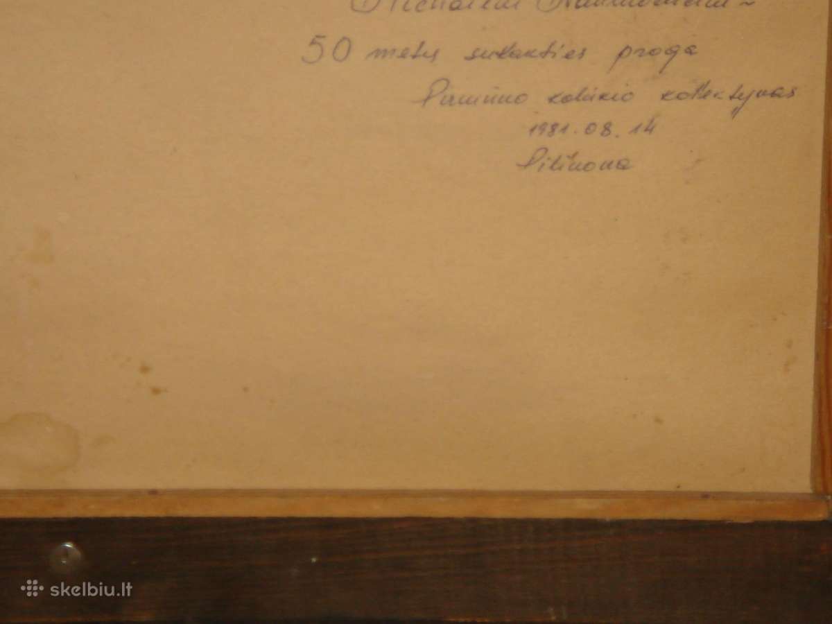Lietuvos menas 1980 metu - nuotraukos Nr. 8