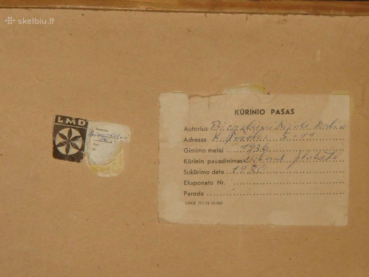 Lietuvos menas 1980 metu - nuotraukos Nr. 9