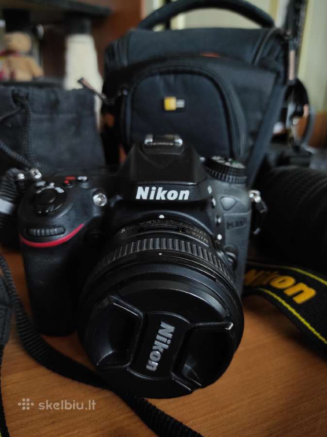 Nikon D7100 komplektas