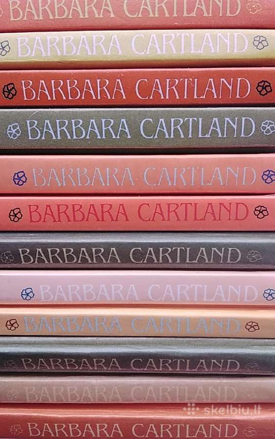 B. Cartland 13 knygų kolekcija tik 3€