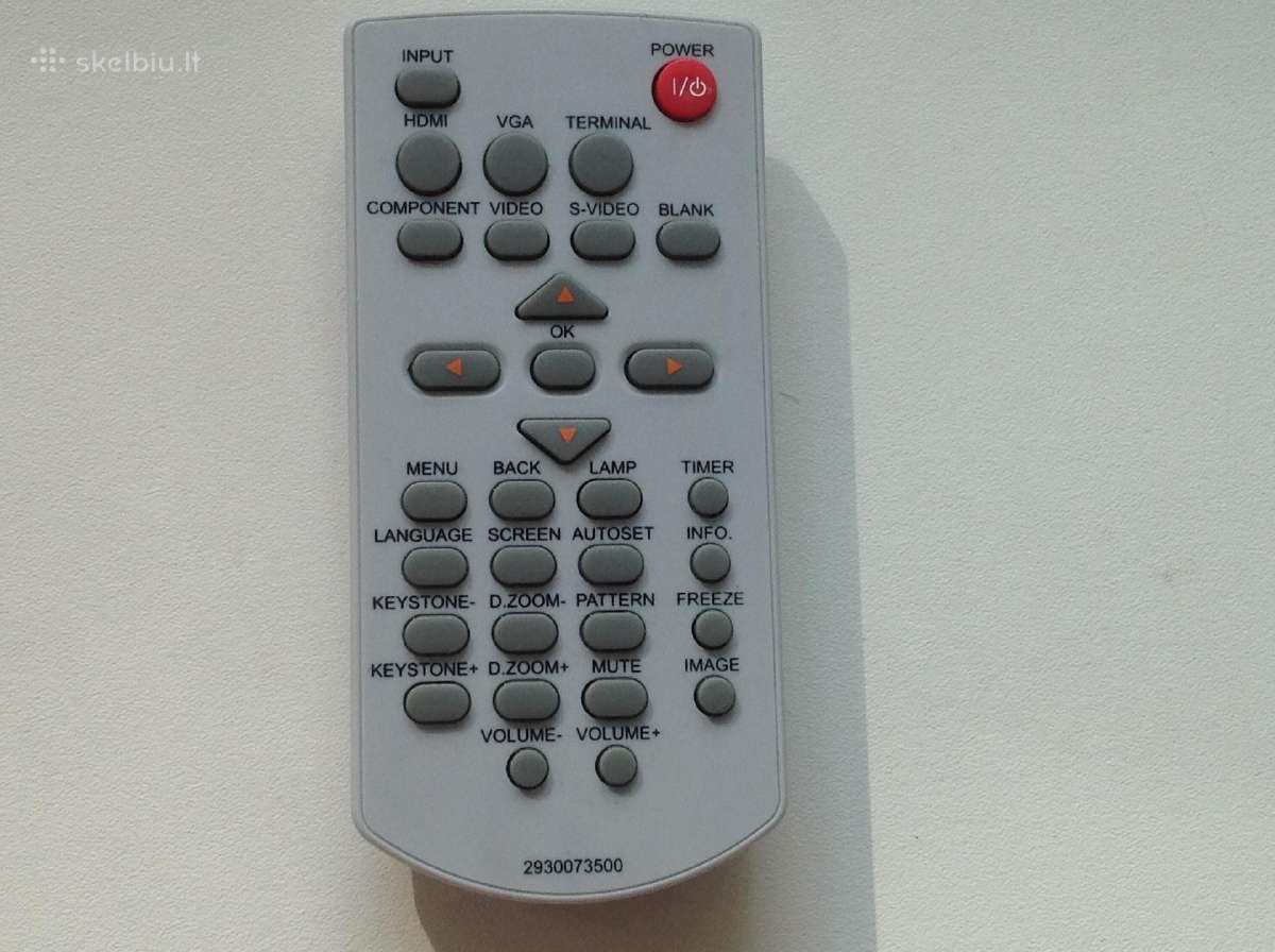 Projektorius Ask Proxima C3257 3lcd HD 2700 Ansi - nuotraukos Nr. 8