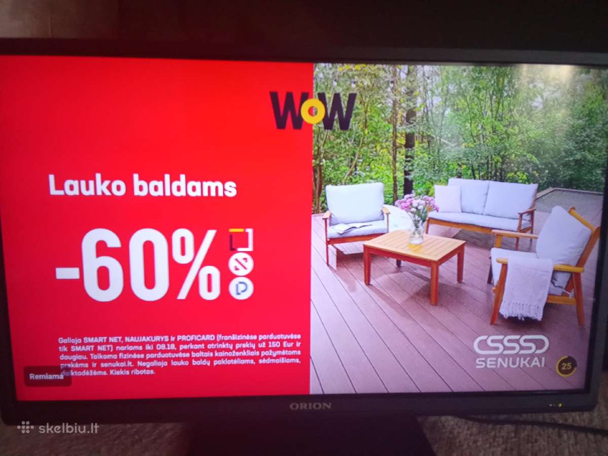 Orion Tv24lb995 LED 61cm. - nuotraukos Nr. 31