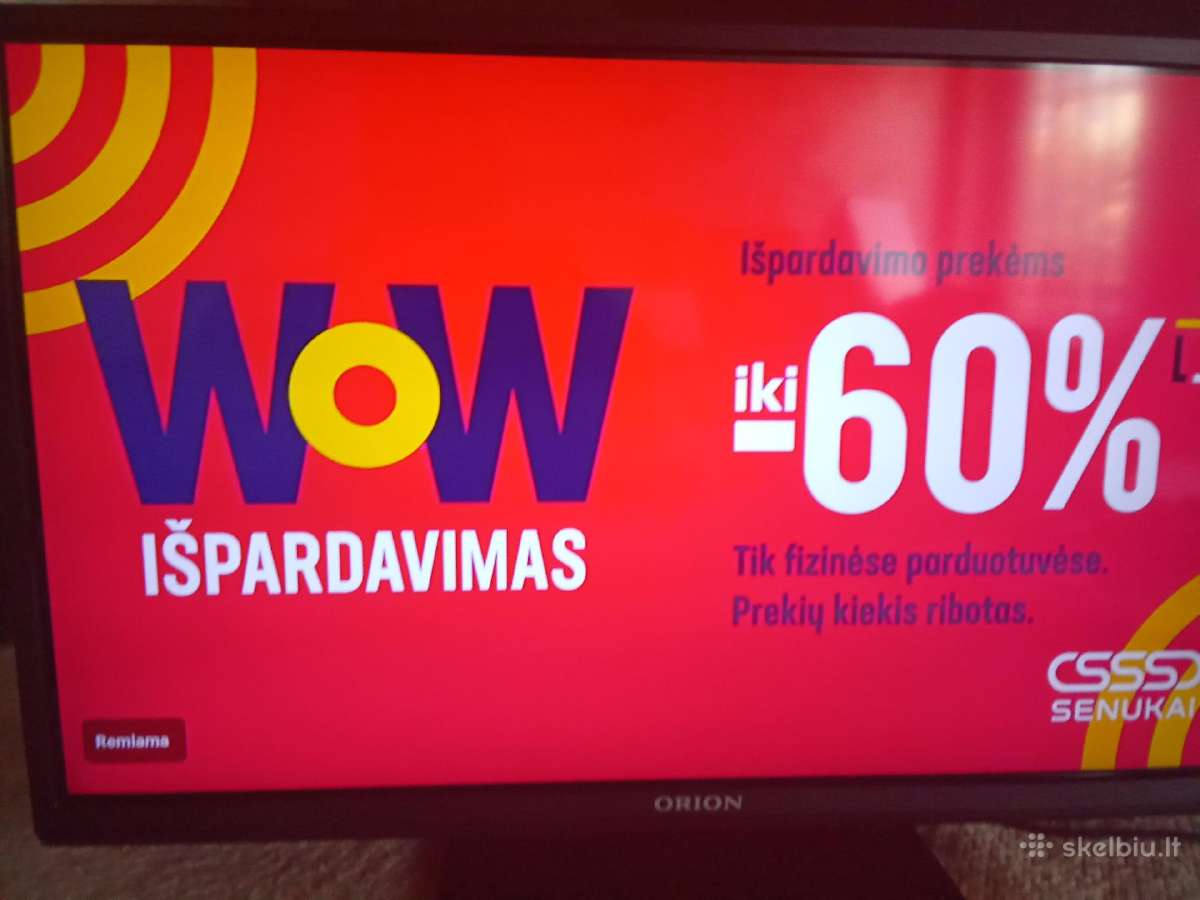 Orion Tv24lb995 LED 61cm. - nuotraukos Nr. 32