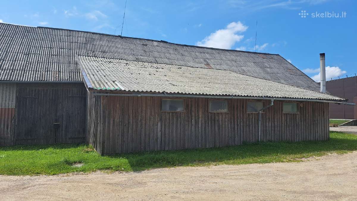 Sandėliavimo paskirties pastatas su 11 a sklypu