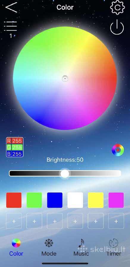 Rgb Neon LED Juosta 5m su Pulteliu - nuotraukos Nr. 9