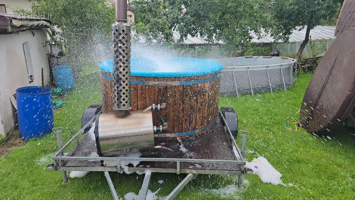 Mobilus kubilas nuoma LED ir Jacuzzi ir oromasažu - nuotraukos Nr. 2