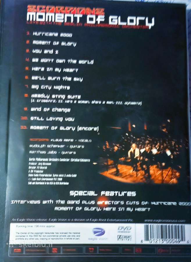 Scorpions- Dvd video - nuotraukos Nr. 2