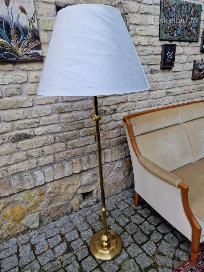 Vintažinis mid century žalvario toršeras