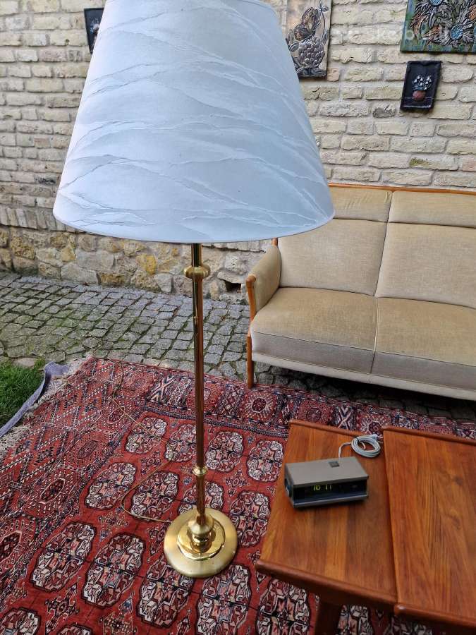 Vintažinis mid century žalvario toršeras - nuotraukos Nr. 24