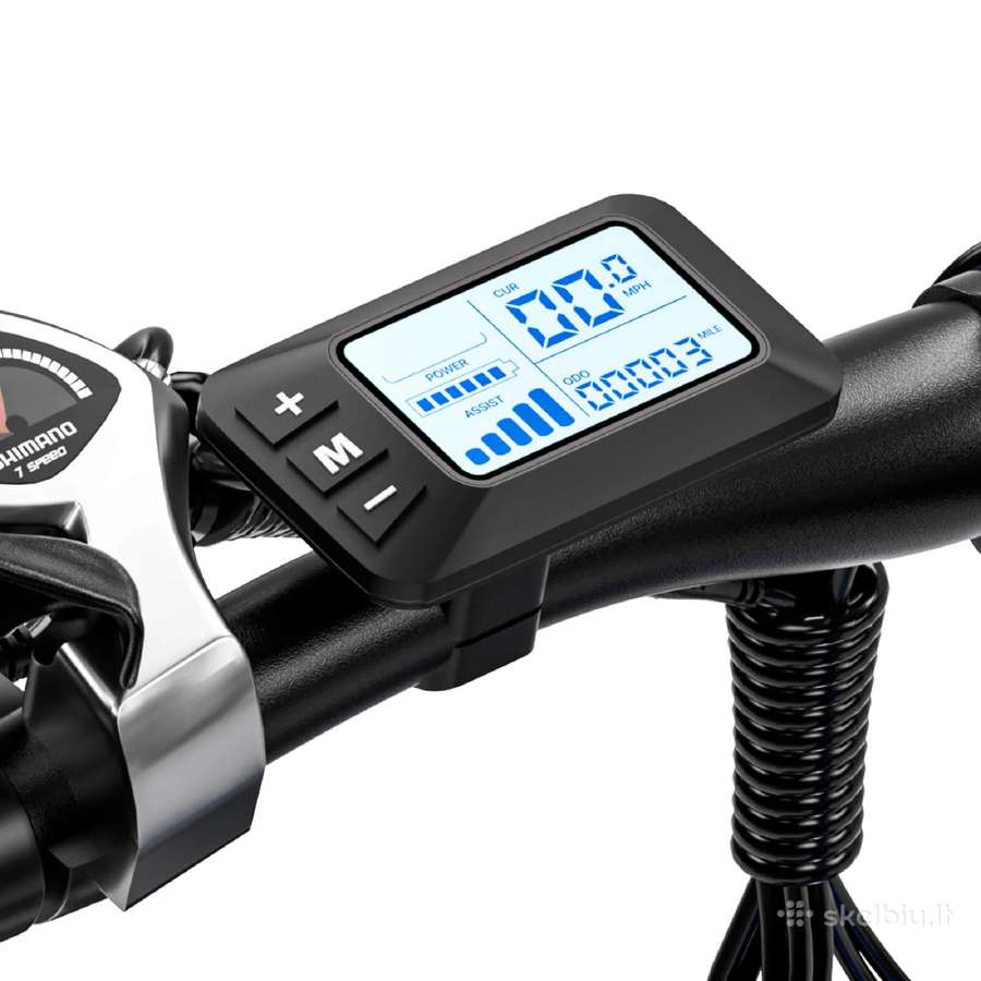 Elektrinis dviratis E-bycco E8 - greitis 57km/h - nuotraukos Nr. 8