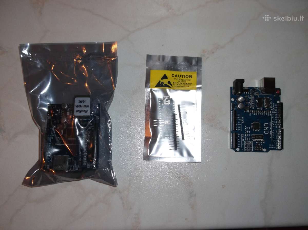 Arduino uno, nano, ethernet shield ir kita | Skelbiu.lt Arduino uno, nano, ethernet shield ir kita