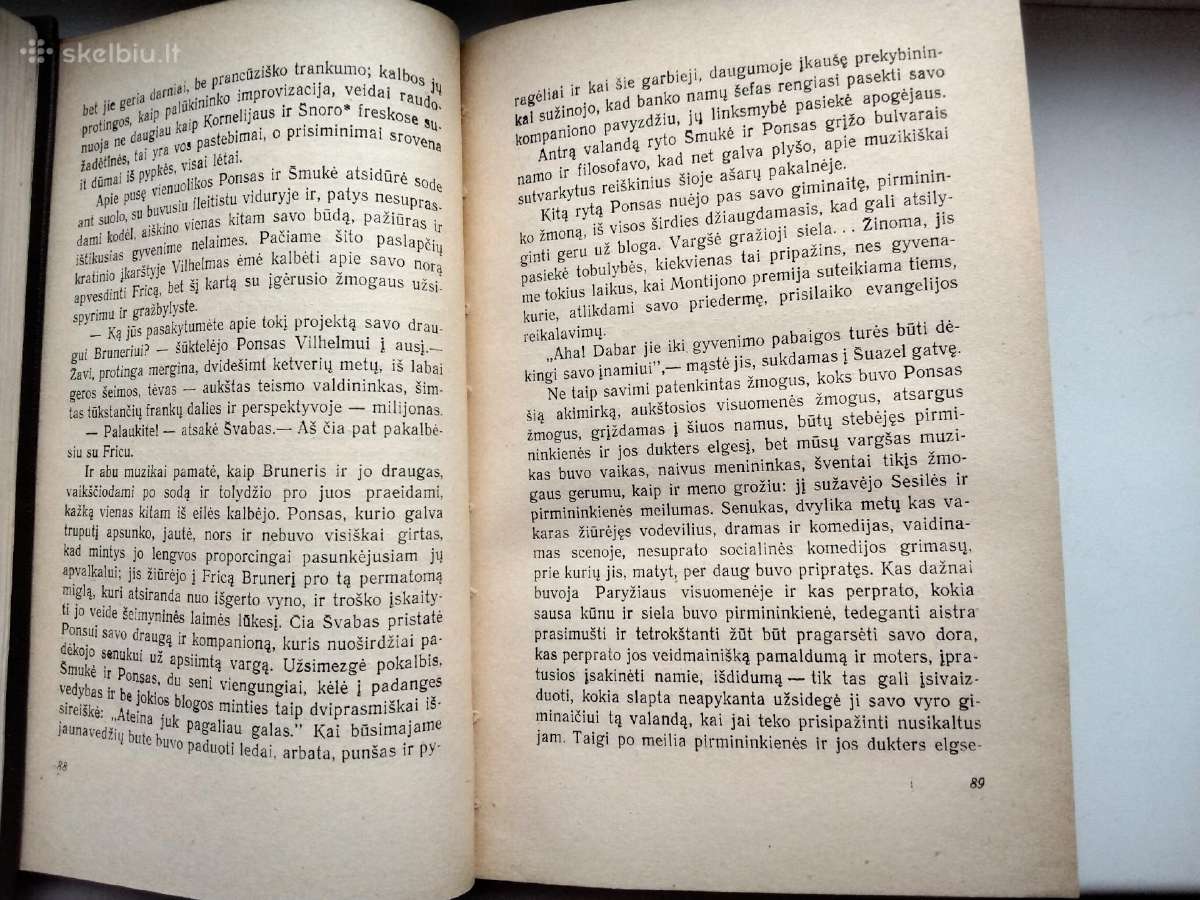 O. Balzakas. Pusbrolis Ponsas.1959 m. leid. - nuotraukos Nr. 5