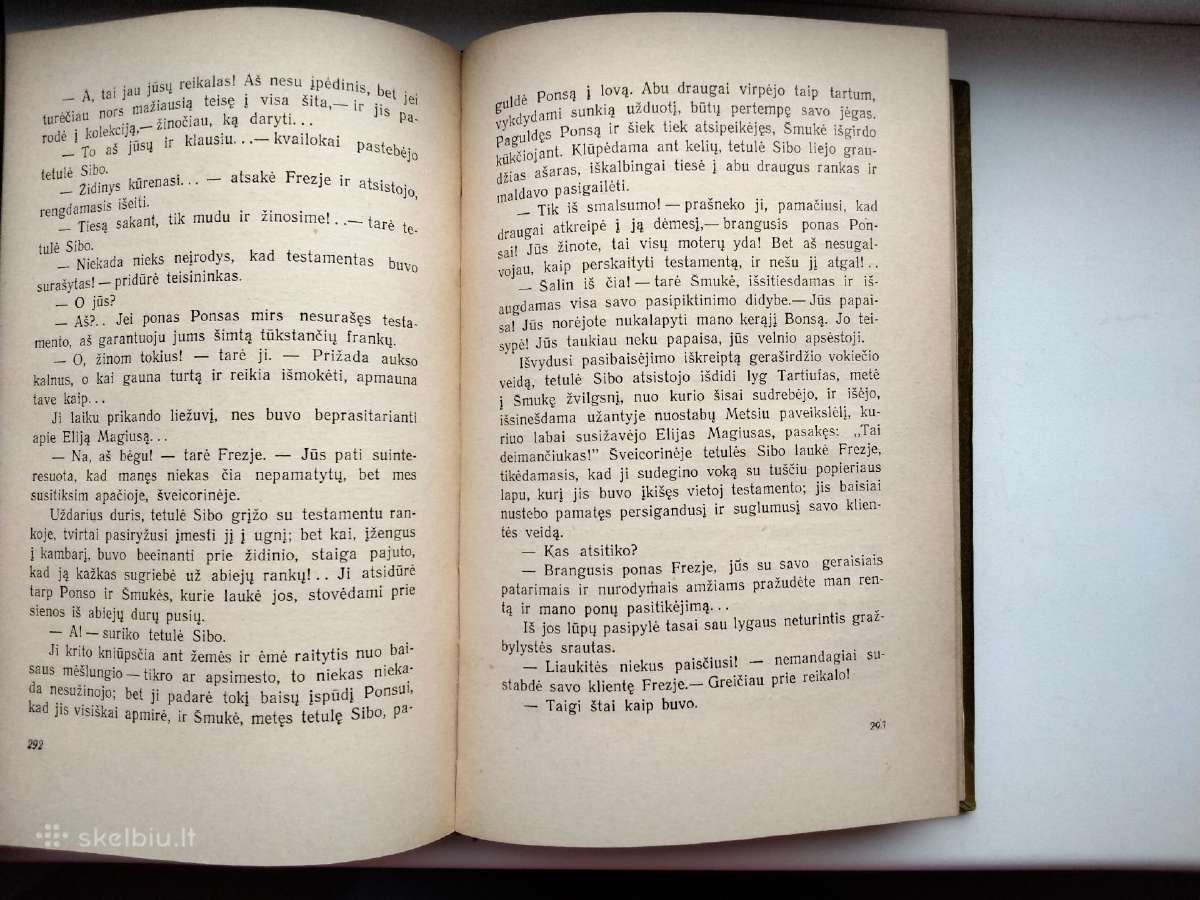 O. Balzakas. Pusbrolis Ponsas.1959 m. leid. - nuotraukos Nr. 7