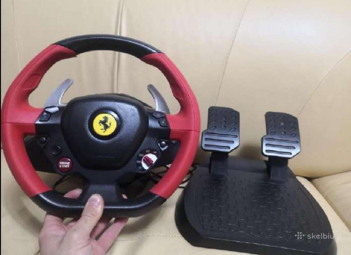 Žaidimo Vairas x Box One Ferrari!