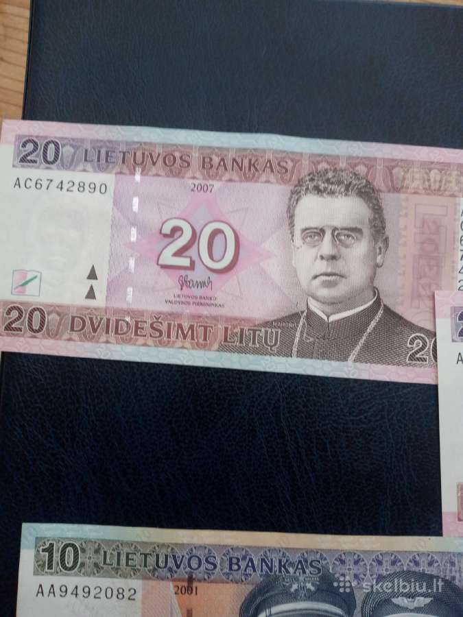 Banknotai seni ir ,1991m - nuotraukos Nr. 3