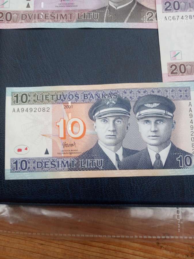 Banknotai seni ir ,1991m - nuotraukos Nr. 4