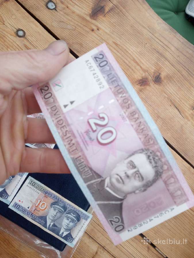 Banknotai seni ir ,1991m - nuotraukos Nr. 5