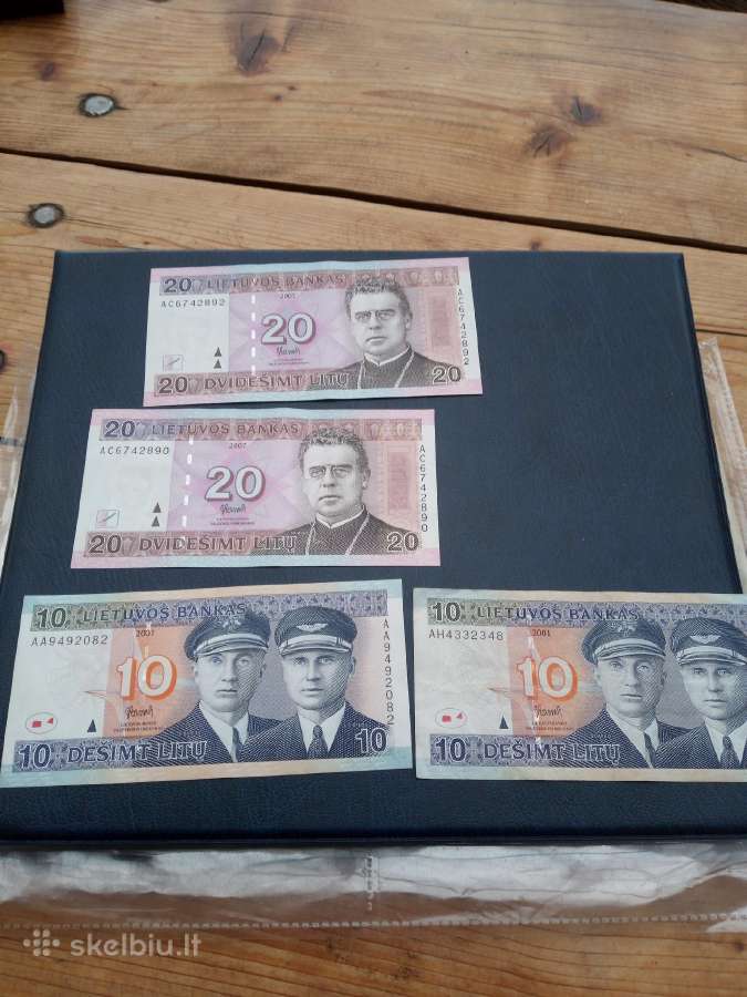 Banknotai seni ir ,1991m - nuotraukos Nr. 6