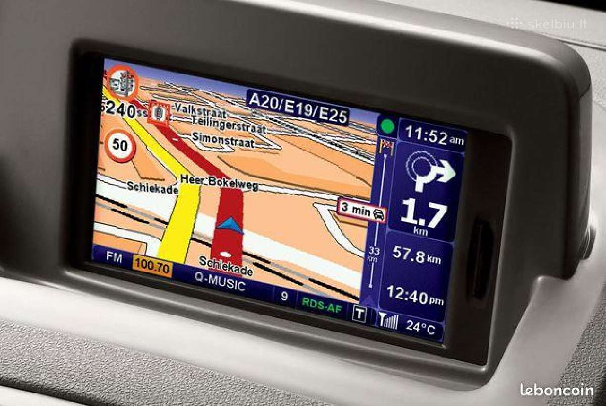 Navigacijos žemėlapių atnaujinimas. Renault - nuotraukos Nr. 2