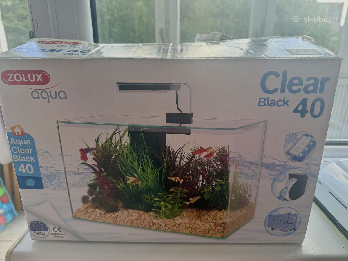 Akvariumas 17 litrų