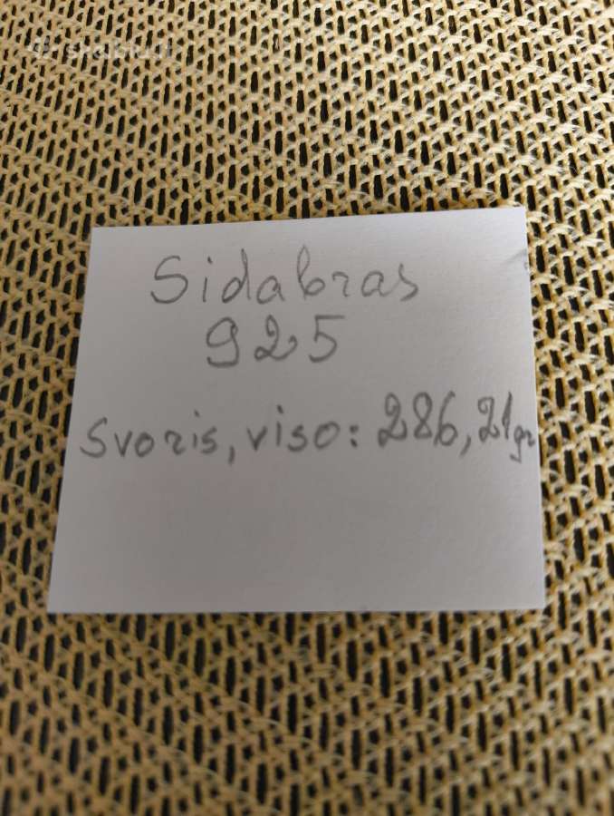 Sidabras 925 Naujas Komplektas Dėžutė Je. . .Zr. F - nuotraukos Nr. 19