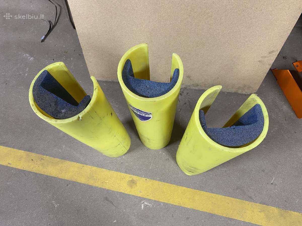 Naudotos plastikinės stelažų stovų apsaugos - nuotraukos Nr. 3