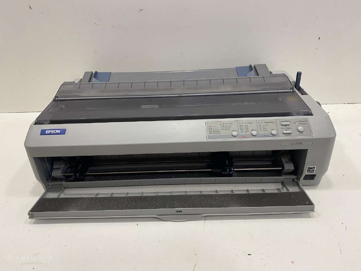 Taškinis matricinis spausdintuvas Epson Lq-2090 - nuotraukos Nr. 6