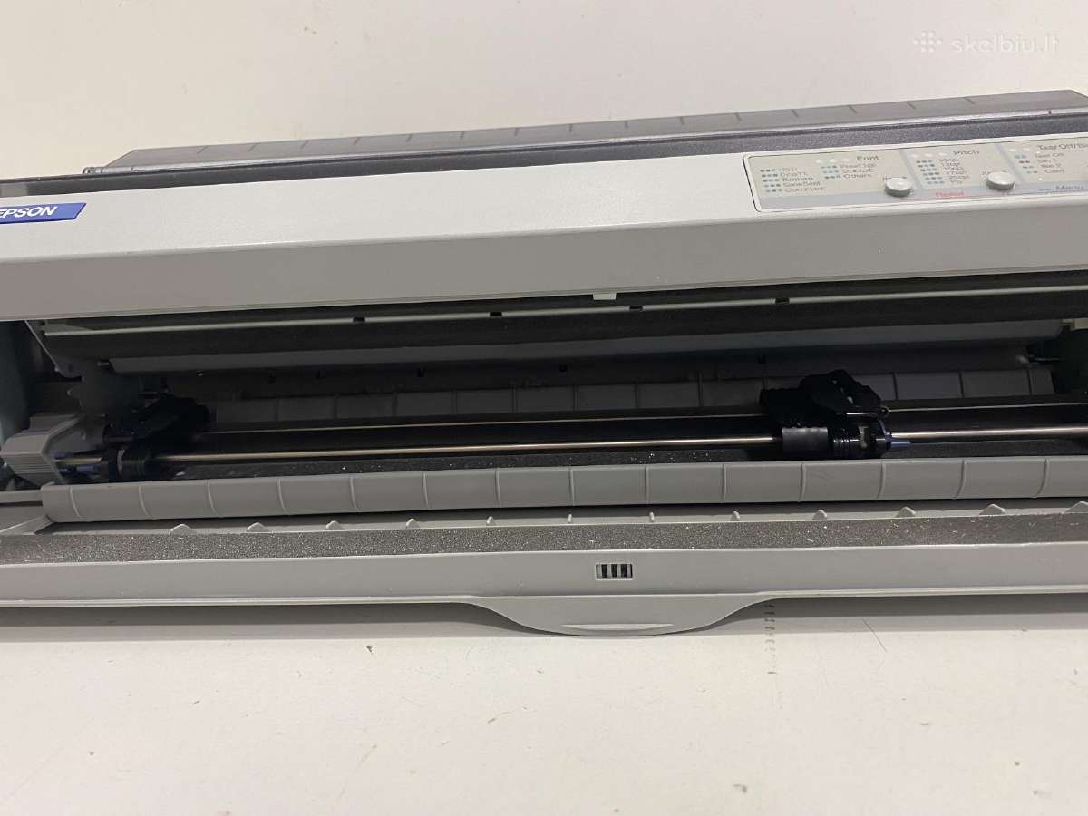 Taškinis matricinis spausdintuvas Epson Lq-2090 - nuotraukos Nr. 7