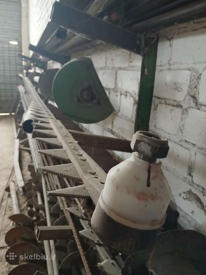 Massey Ferguson 7,5 dalgis, pirštai