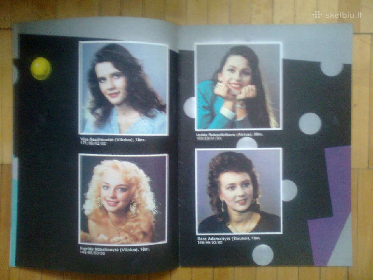 Mis Lietuva 1989m. leidinys - nuotraukos Nr. 3