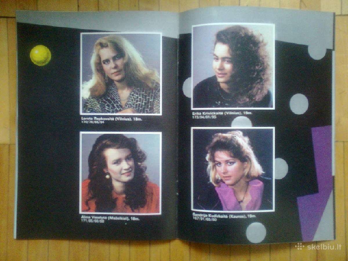 Mis Lietuva 1989m. leidinys - nuotraukos Nr. 7