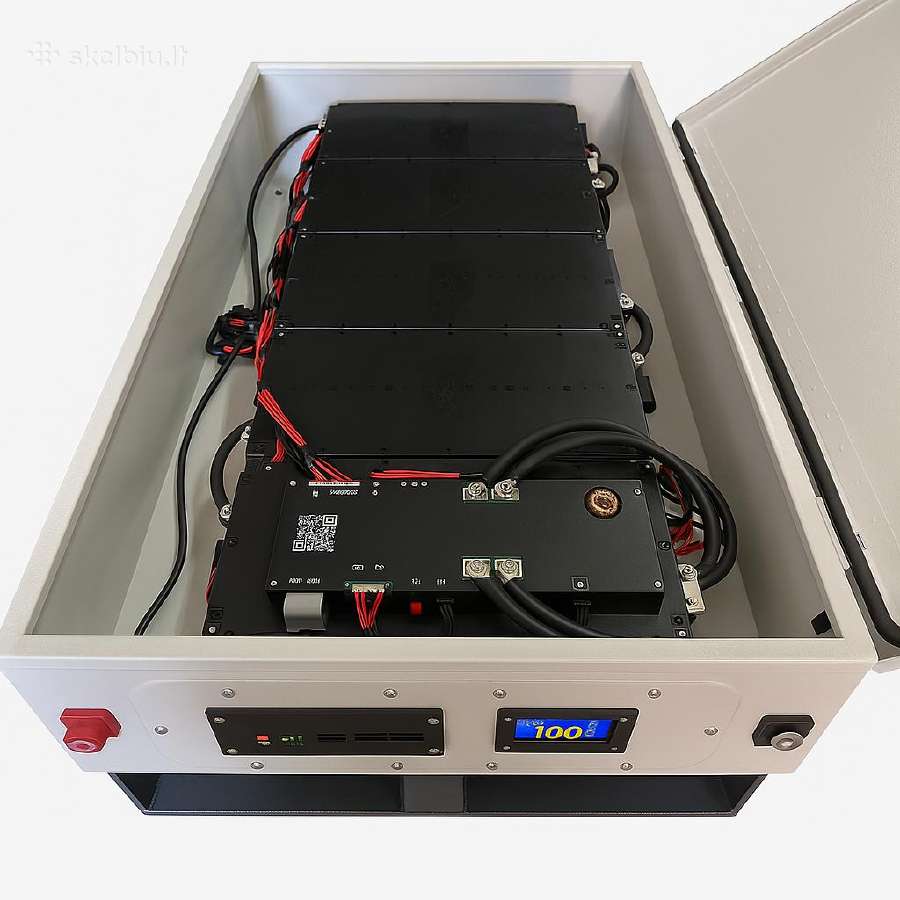 48v 240ah 12.5kwh Akumuliatorius kaupiklis - nuotraukos Nr. 2