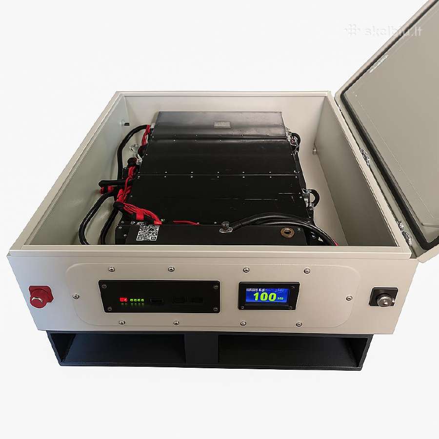48v 240ah 12.5kwh Akumuliatorius kaupiklis - nuotraukos Nr. 3