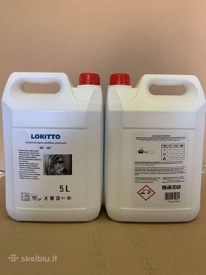 Skalbimo gelis Loritto 5l