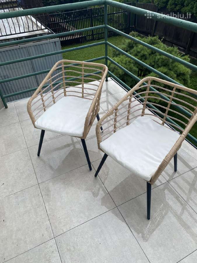 Lauko kėdės vidaxl 2vnt
