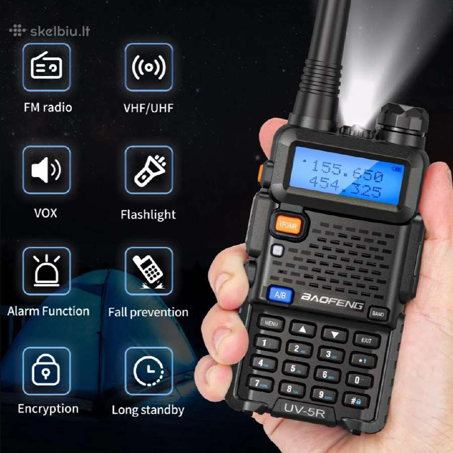 Baofeng Uv-5r 8w racija - nuotraukos Nr. 7